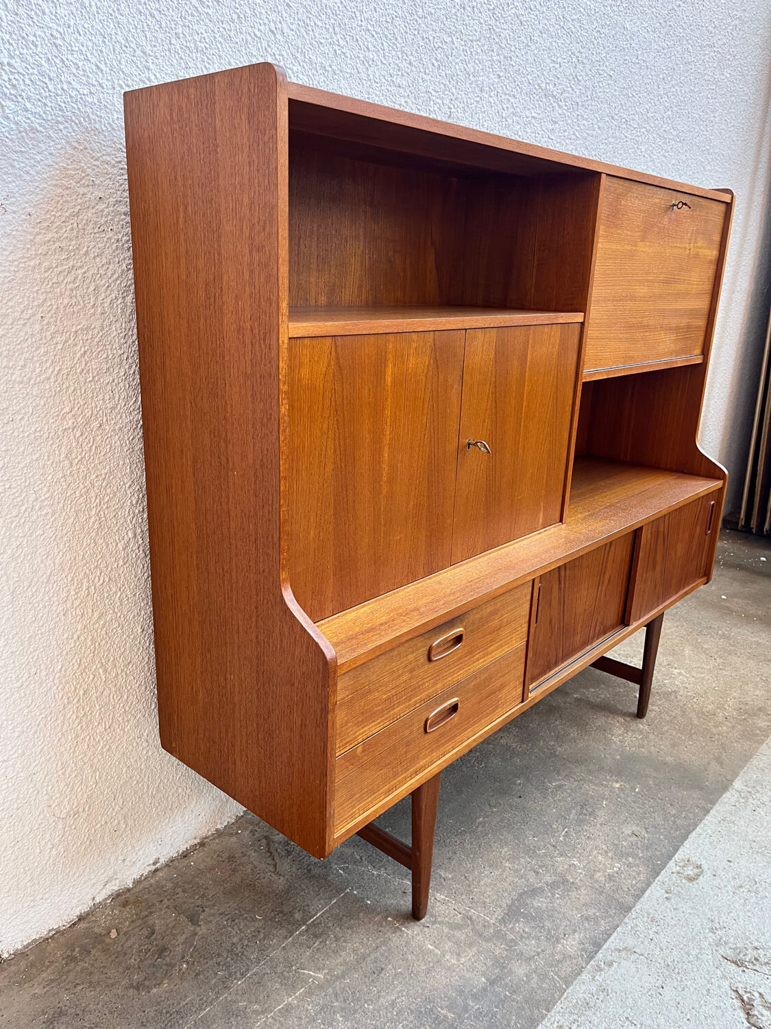 Teak sideboard 60s