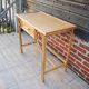 Old bamboo and wicker desk / dressing table