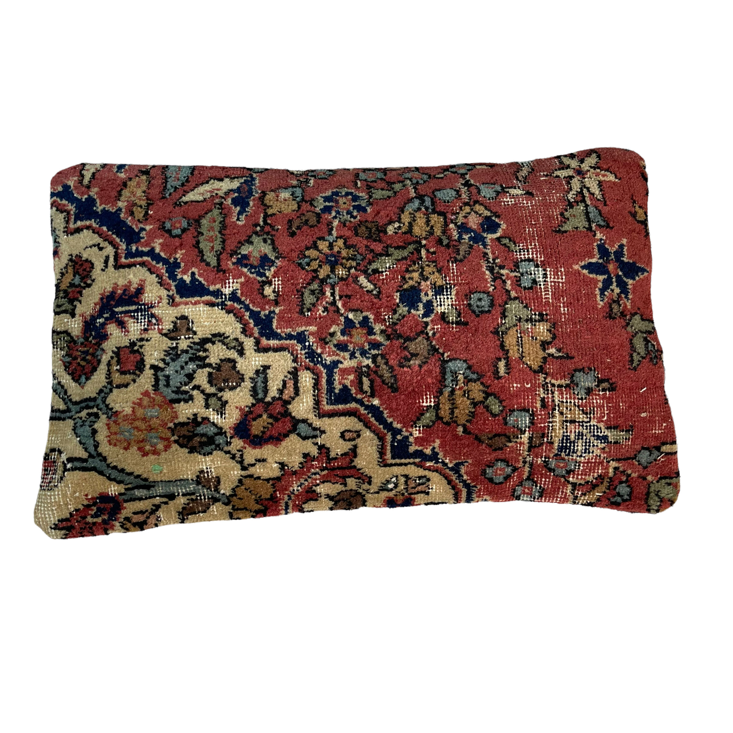 Vintage turkish rug cushion cover , 30 x 50 cm