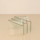 Tables gigognes par Pierangelo Gallotti pour Gallotti & Radice 70's