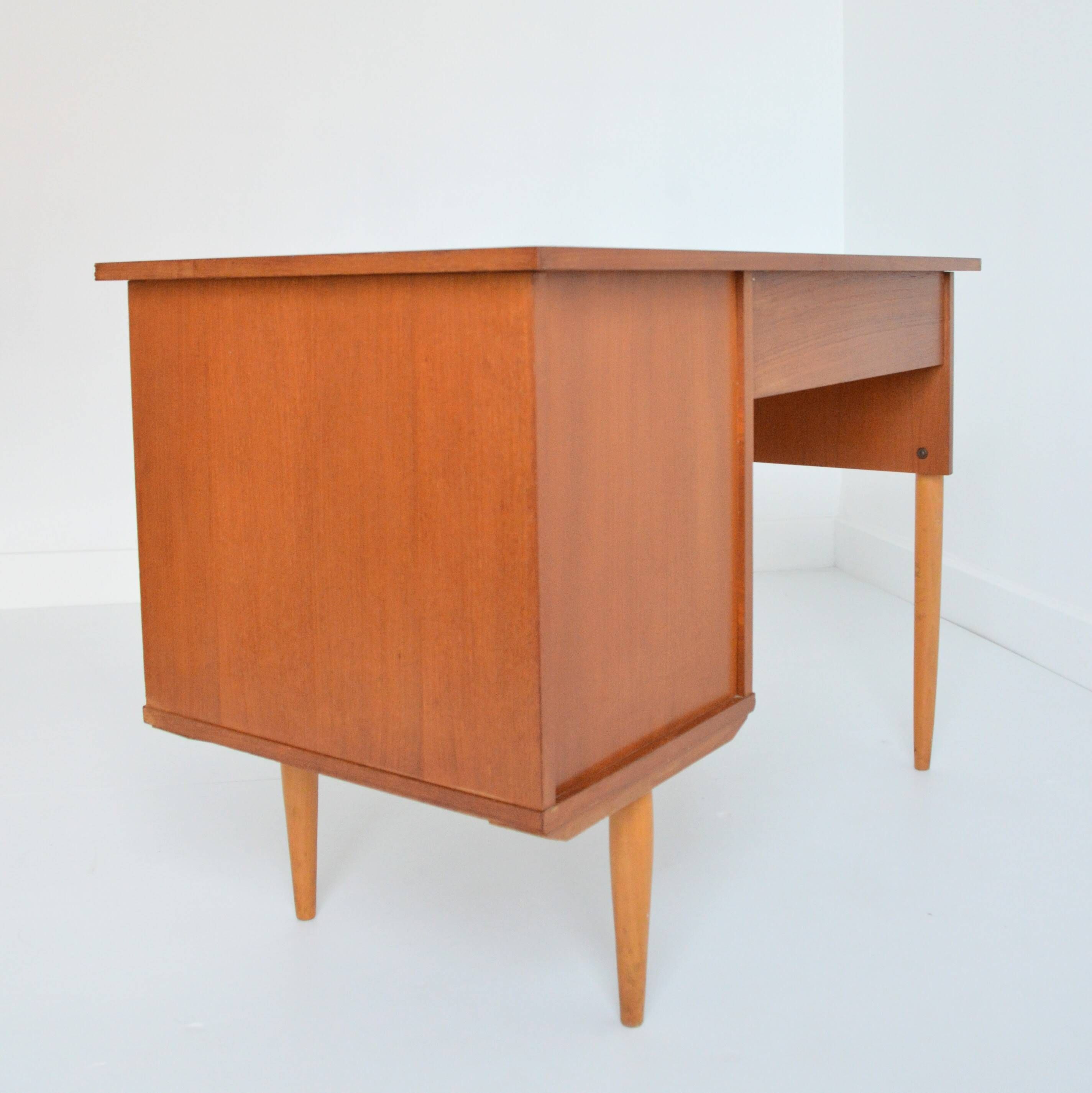 Bureau scandinave teck 1960 vintage