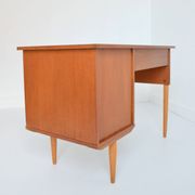 Scandinavian teak desk 1960 vintage