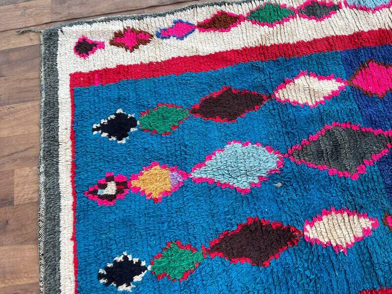 Handmade Berber wool rug 150/250cm