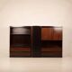 Pair of S11 Cabinets and Bar by Angelo Mangiarotti for Sorgente dei Mobili