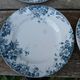 Set of 4 Saint Amand Hamage Marie Louise service plates with b motifs