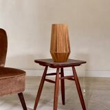 Vintage Danish rope table lamp