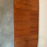 Vintage Skovby extendable oval table teak