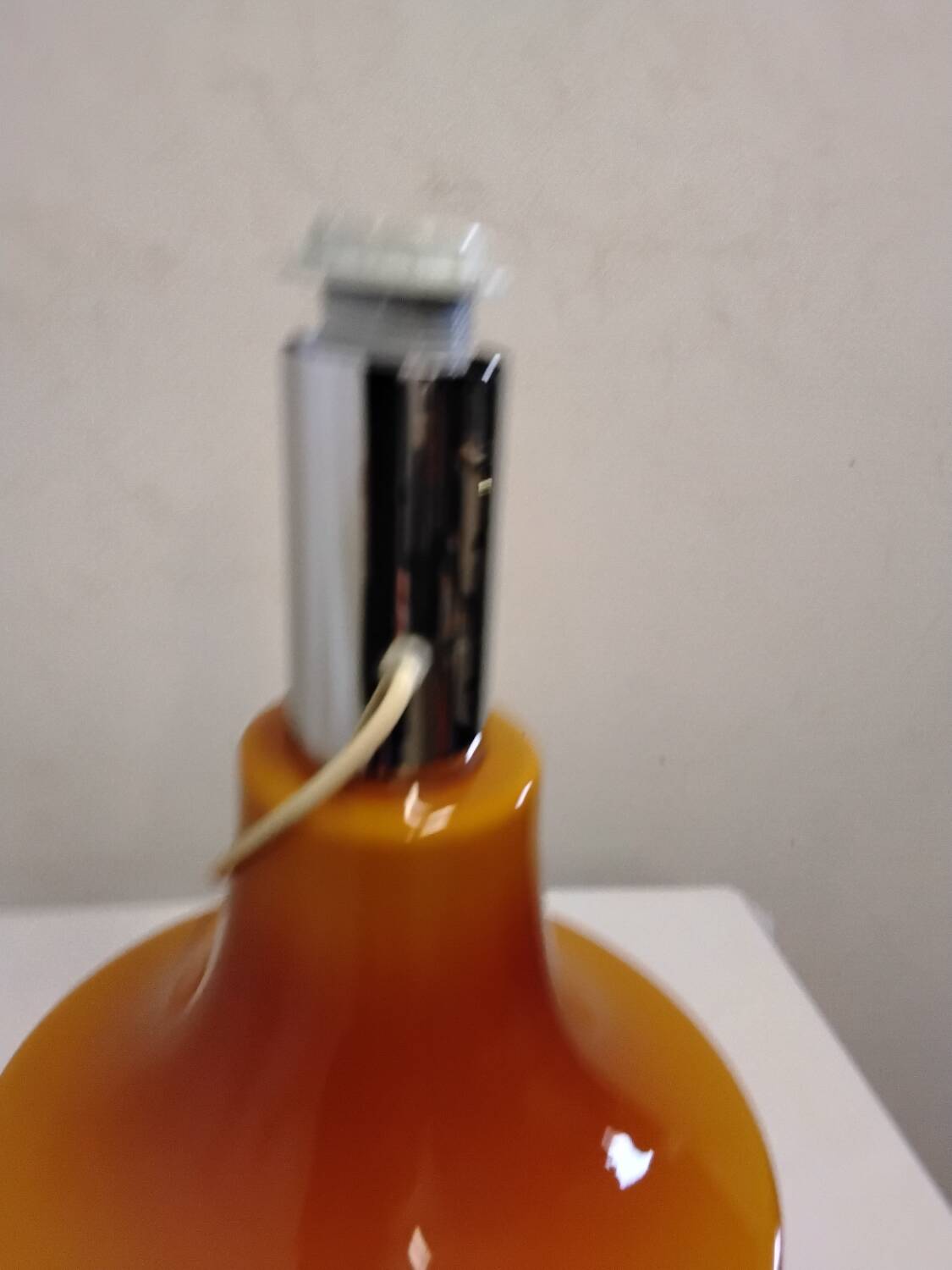 Vintage 70s Style Lamp Orange