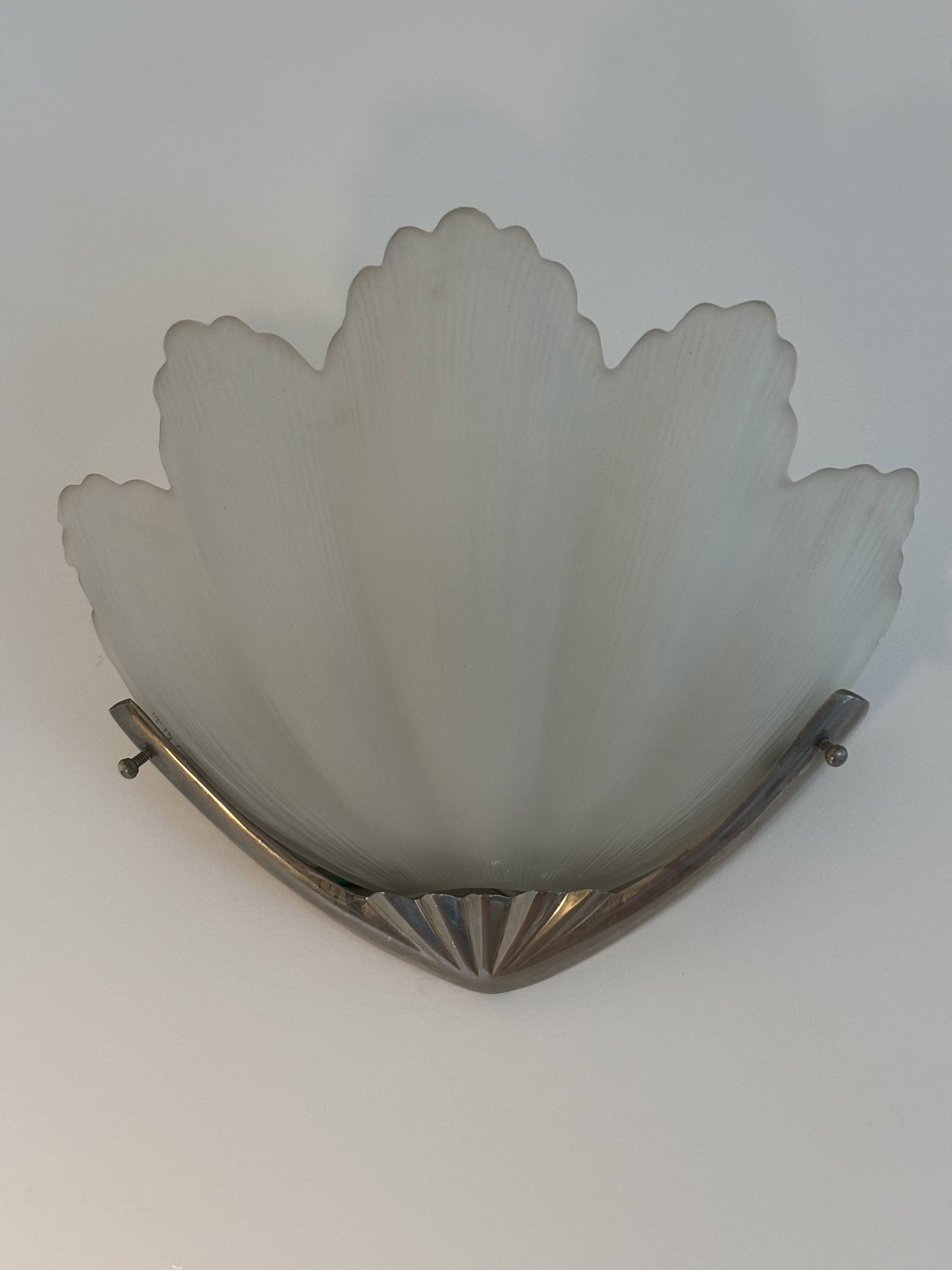 Art deco wall lights