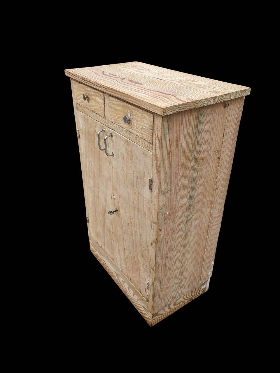 Parisian sideboard in raw pine