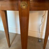 Table ronde en bois