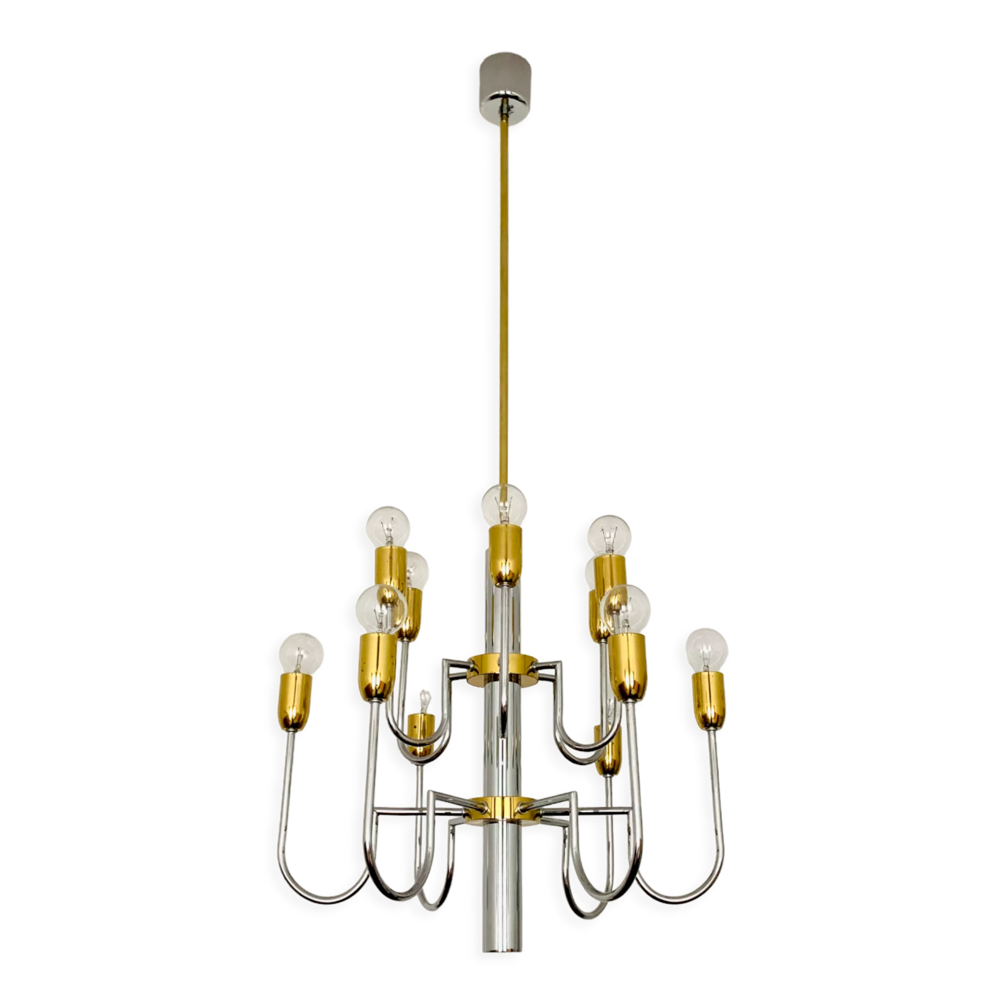 Bicolor chandelier