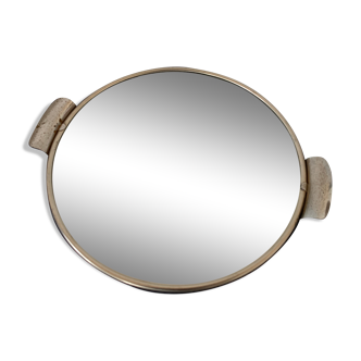 Plateau miroir ancien