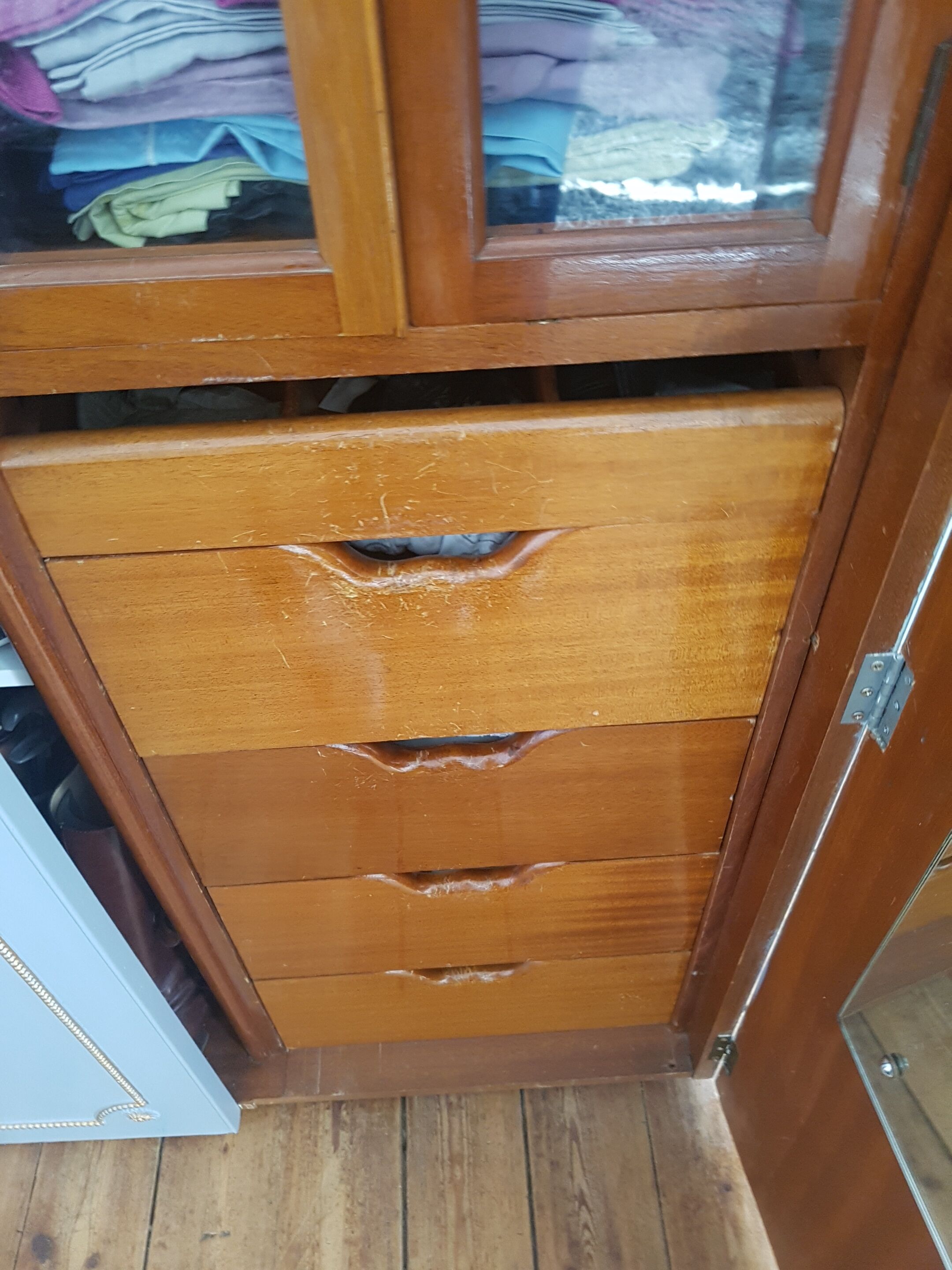 Louis XV style wardrobe