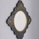 Miroir mural en bois et bronze, Italie