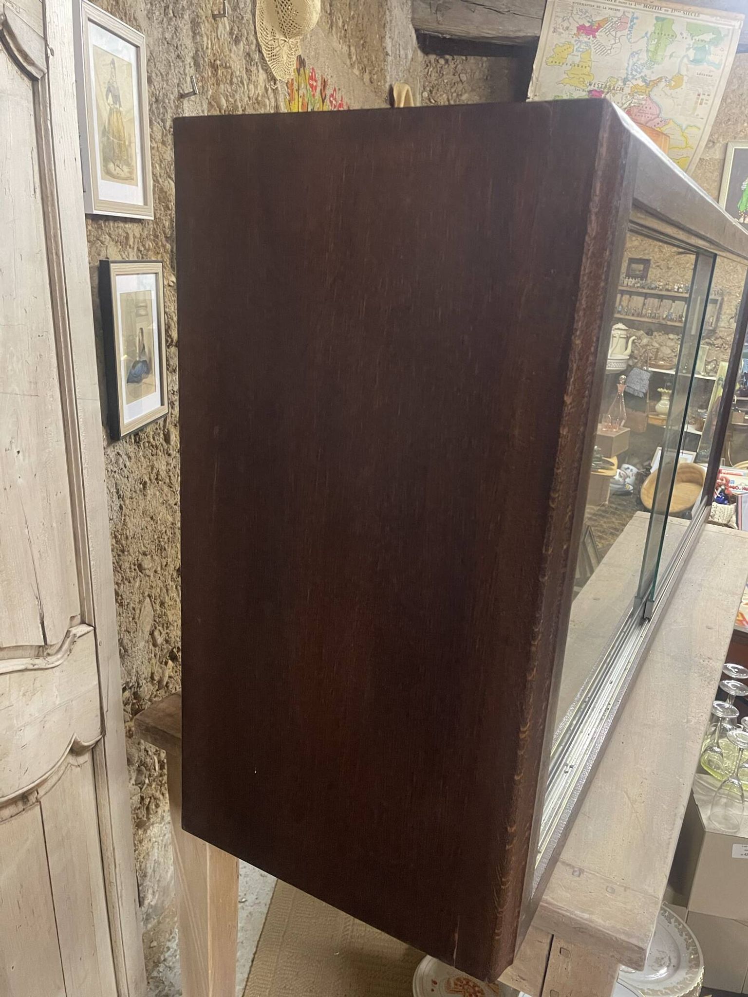 1960s wall display cabinet