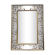 Miroir vénitien en verre églomisé et  bois doré
