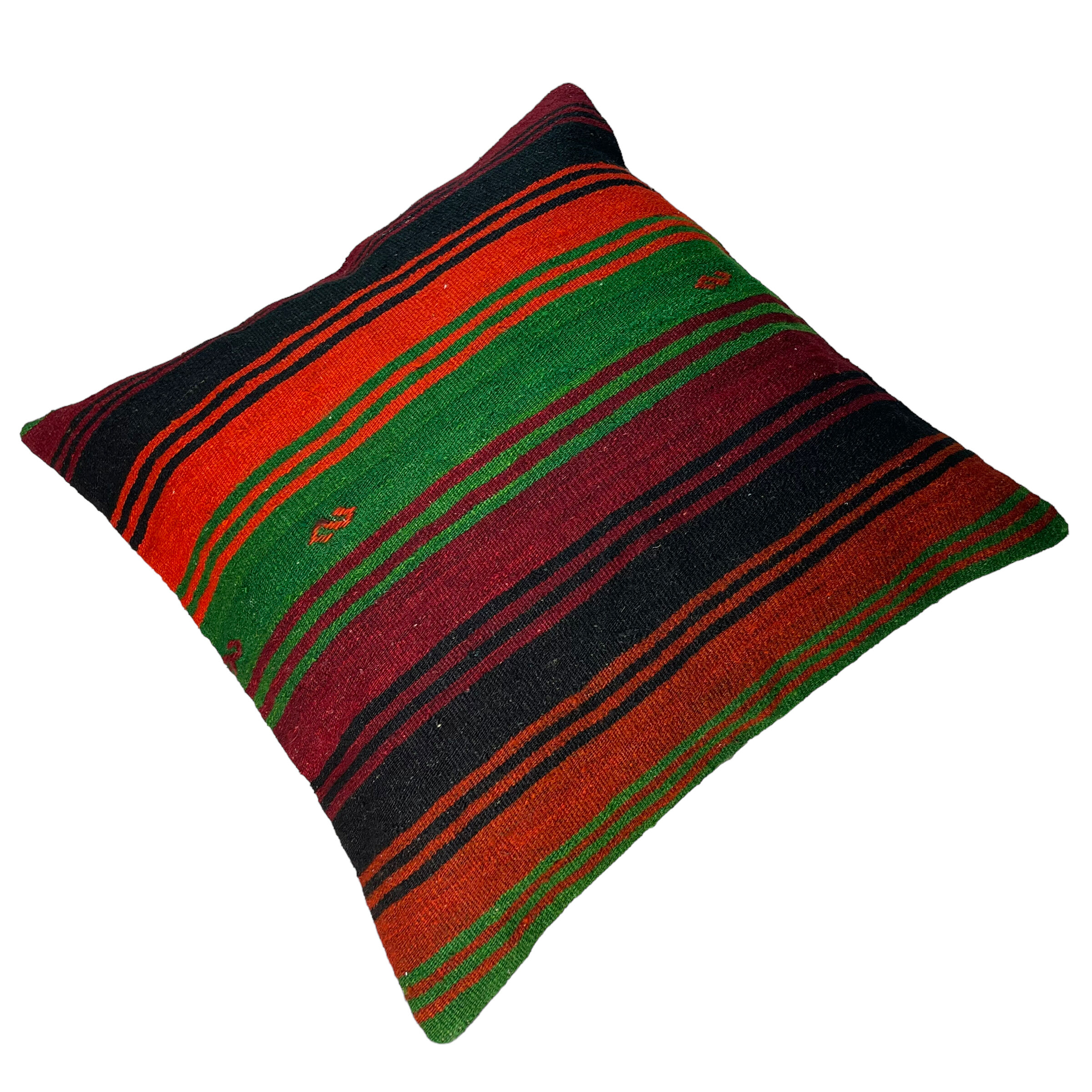 Vintage turkish kilim cushion cover