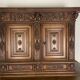 Two-body sideboard with withdrawal
