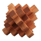 Arjeu wooden puzzle, 1970s sculpture
