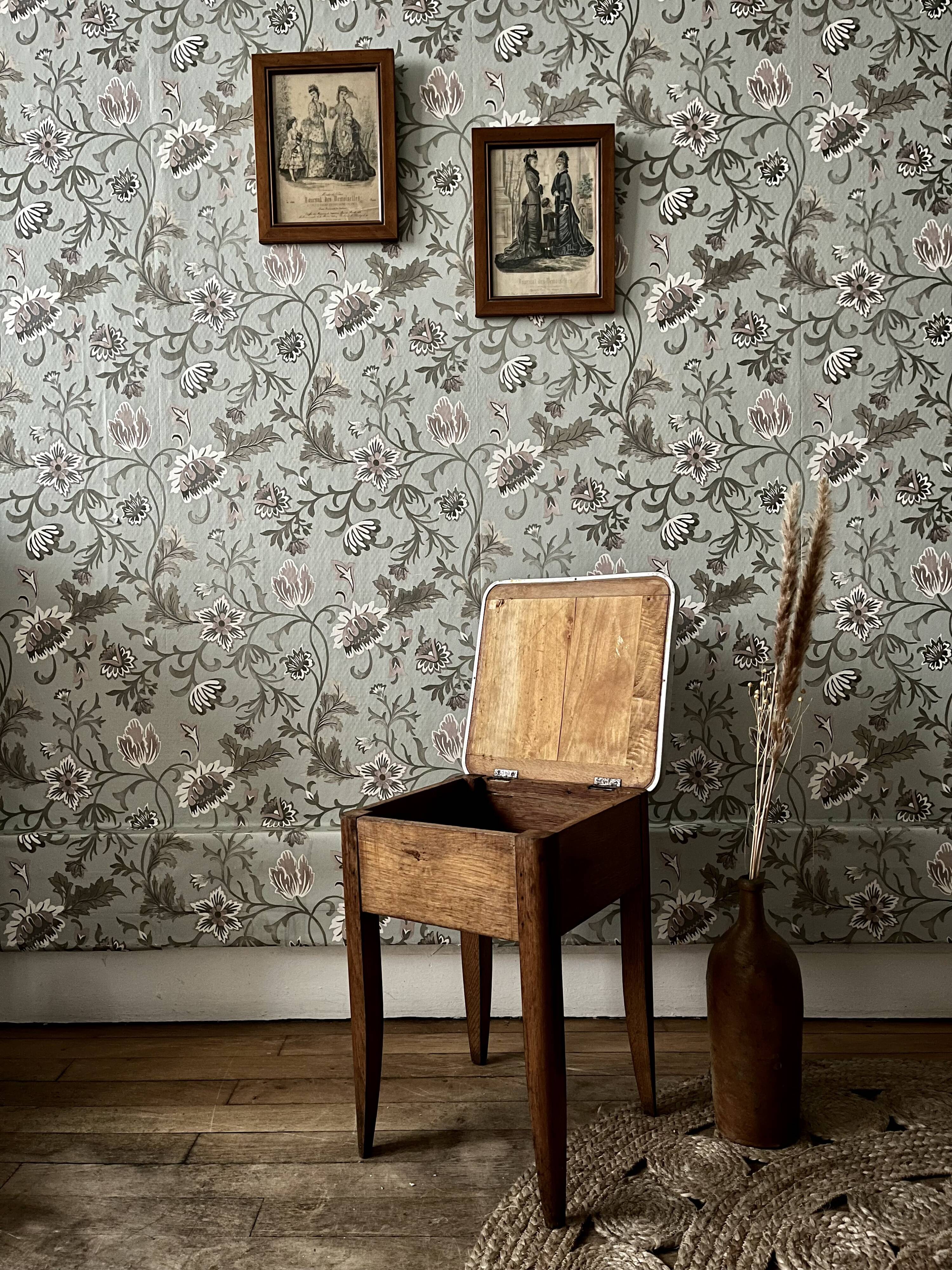 Wooden and formica stool (renovated)