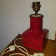 Vintage ceramic lamp foot "Handarbeit" Germany