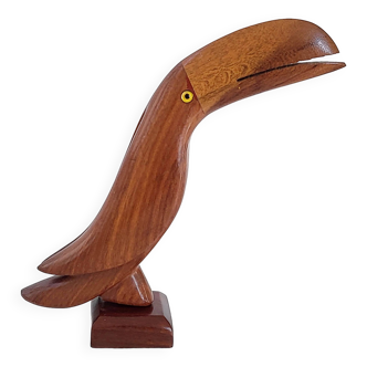 Toucan letter holder vintage 1960 Scandinavian