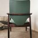 Fauteuil style scandinave 1970