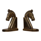 Brass Horse Bookends, 1960s, Set of 2