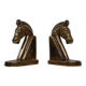 Brass Horses Bookends, 1960s, Set of 2