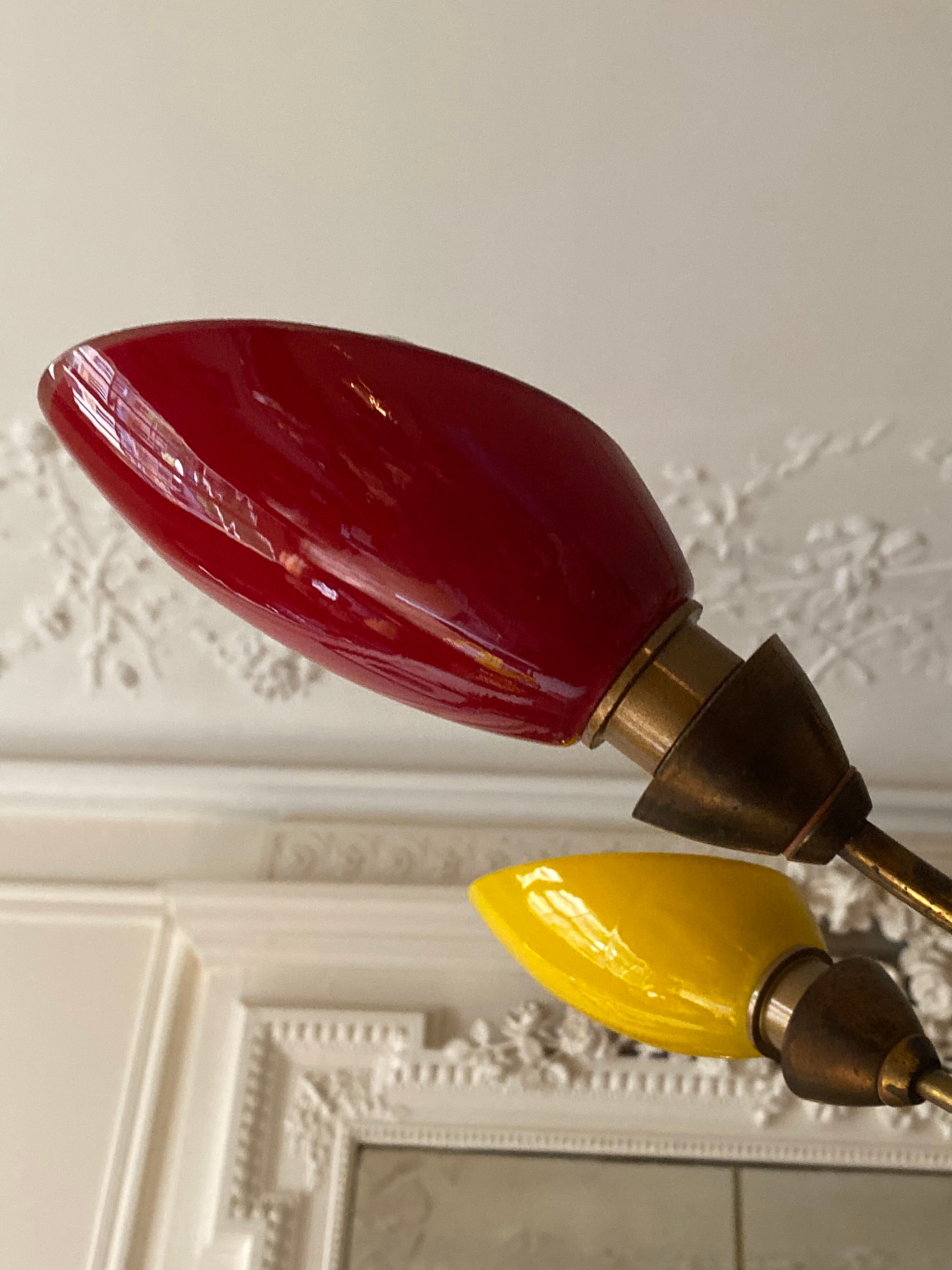Lustre couleur des années 50