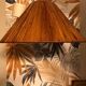 Rattan pendant light
