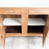 Buffet parisien Art déco en chêne 1930-1940