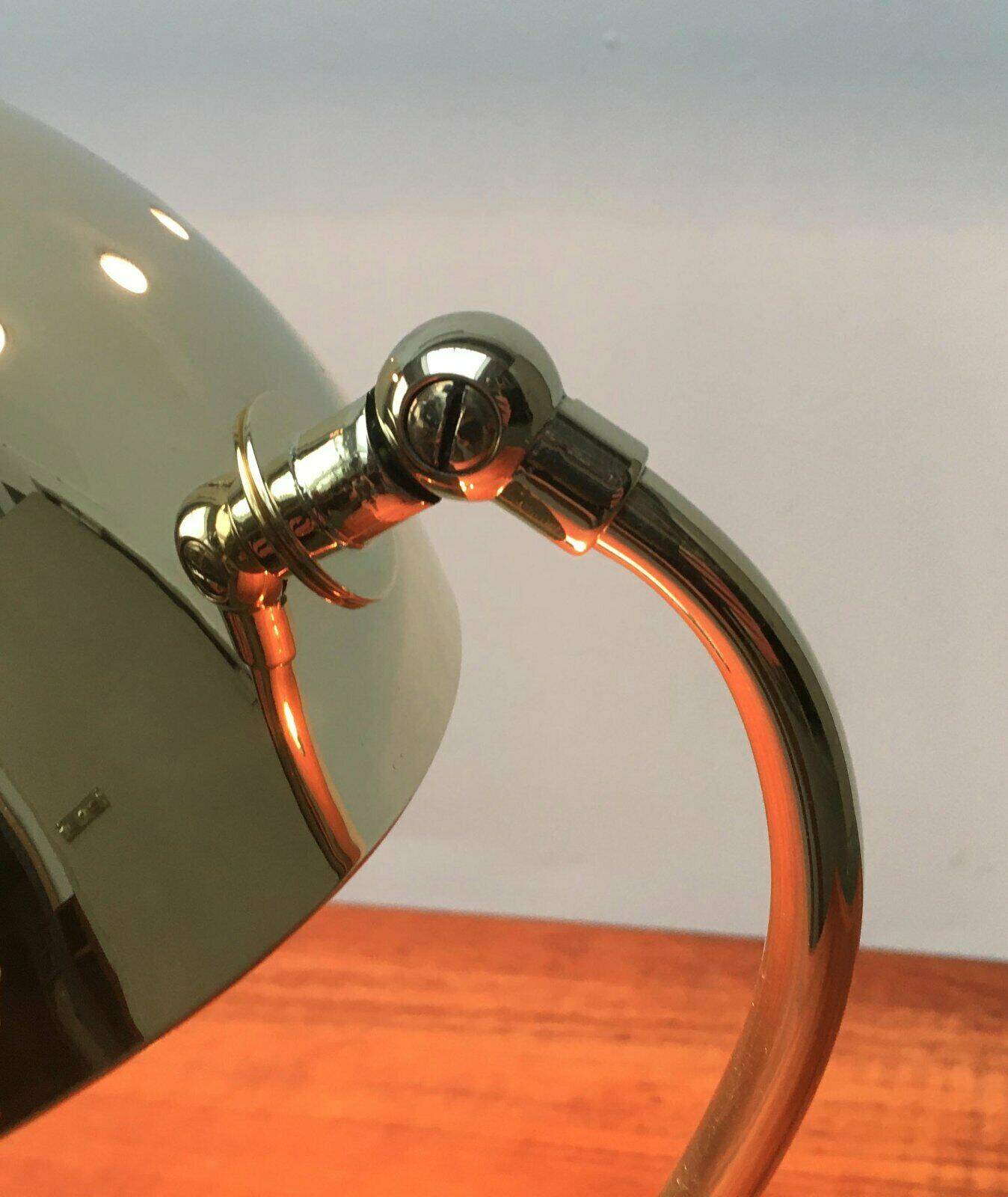Mid-century German brass table lamp by Cosack.