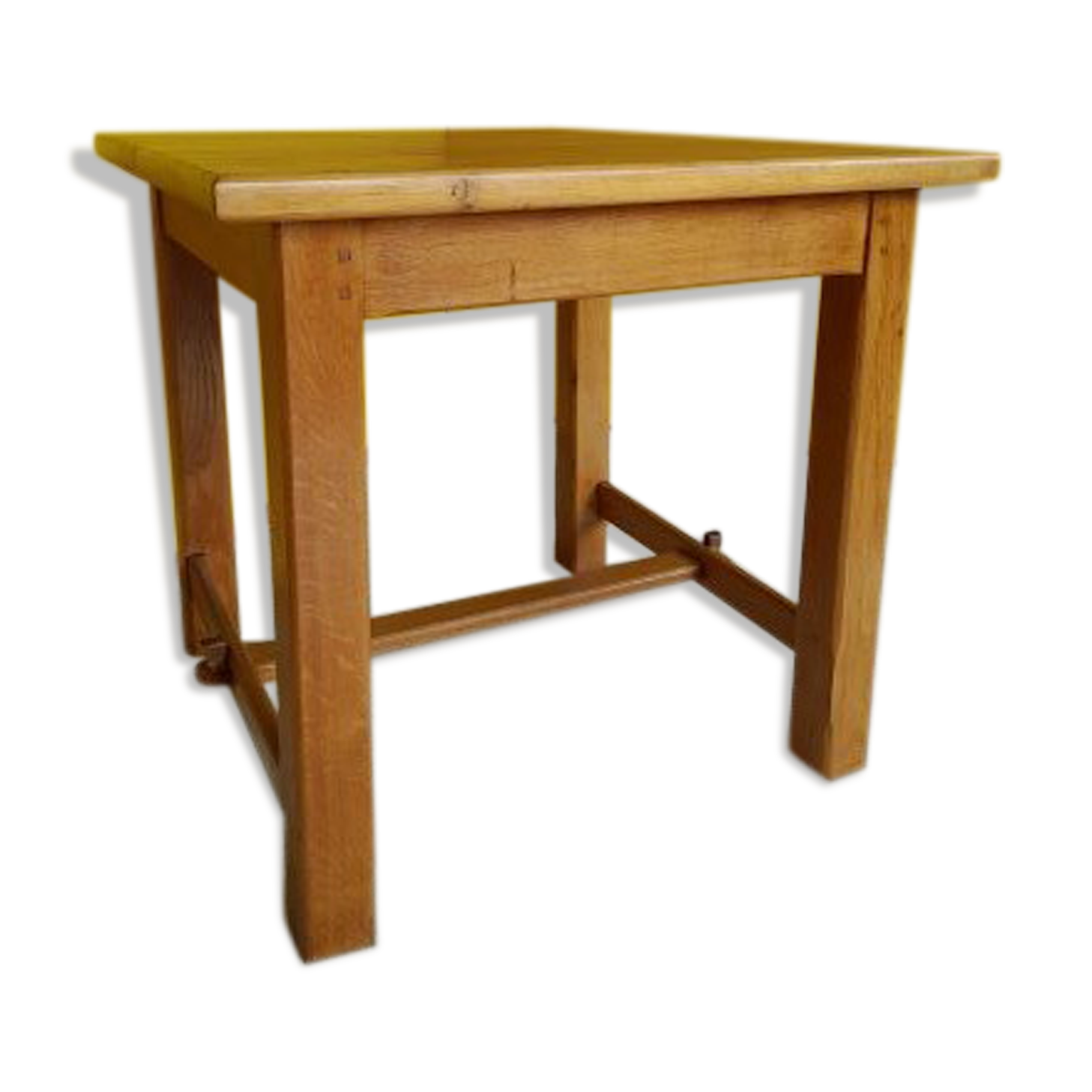 Small farmhouse table in old oak
