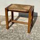 Tabouret paillé maison REGAIN vintage 1970