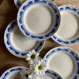 Set of 8 vintage dinner plates