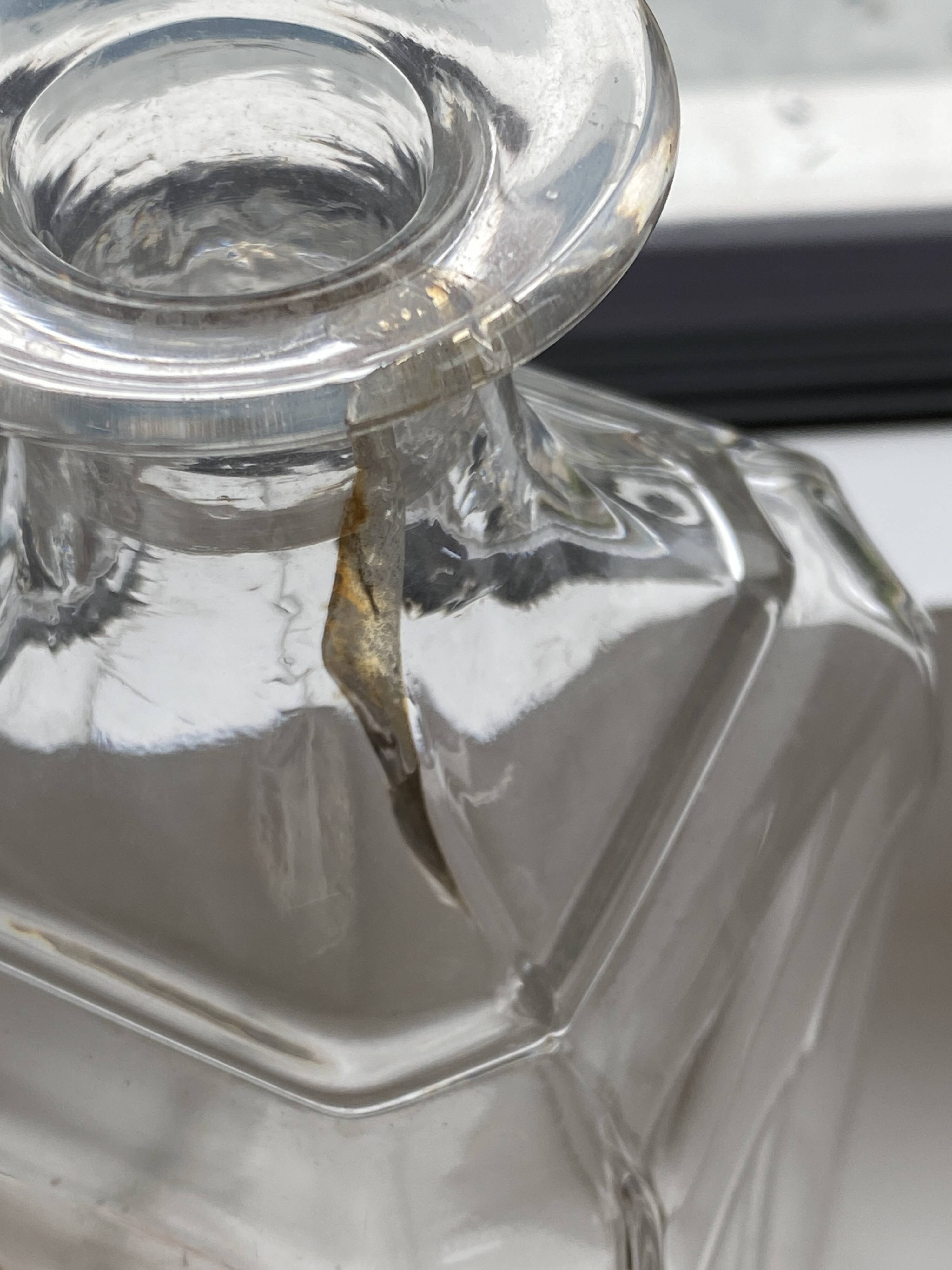 BACCARAT HARCOURT authentic 19th century crystal decanter