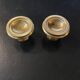 pair of Empire handles in solid chiselled brass