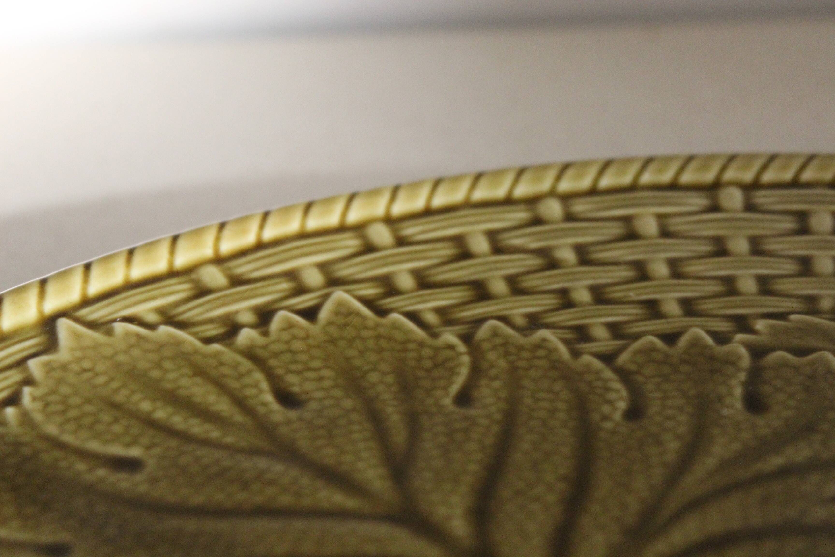 Gien serving and cheese dish from the 70s