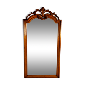 Miroir antique en chêne