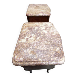 Pair of Louis XV style bedside tables