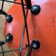 4 Chaises Charles & Ray Eames Herman Miller DSW orange