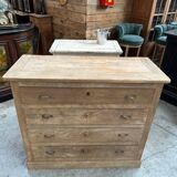 Beech commode, late 19th century