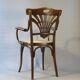 Thonet caned Art Nouveau armchair N°293, circa 1905 - bentwood -