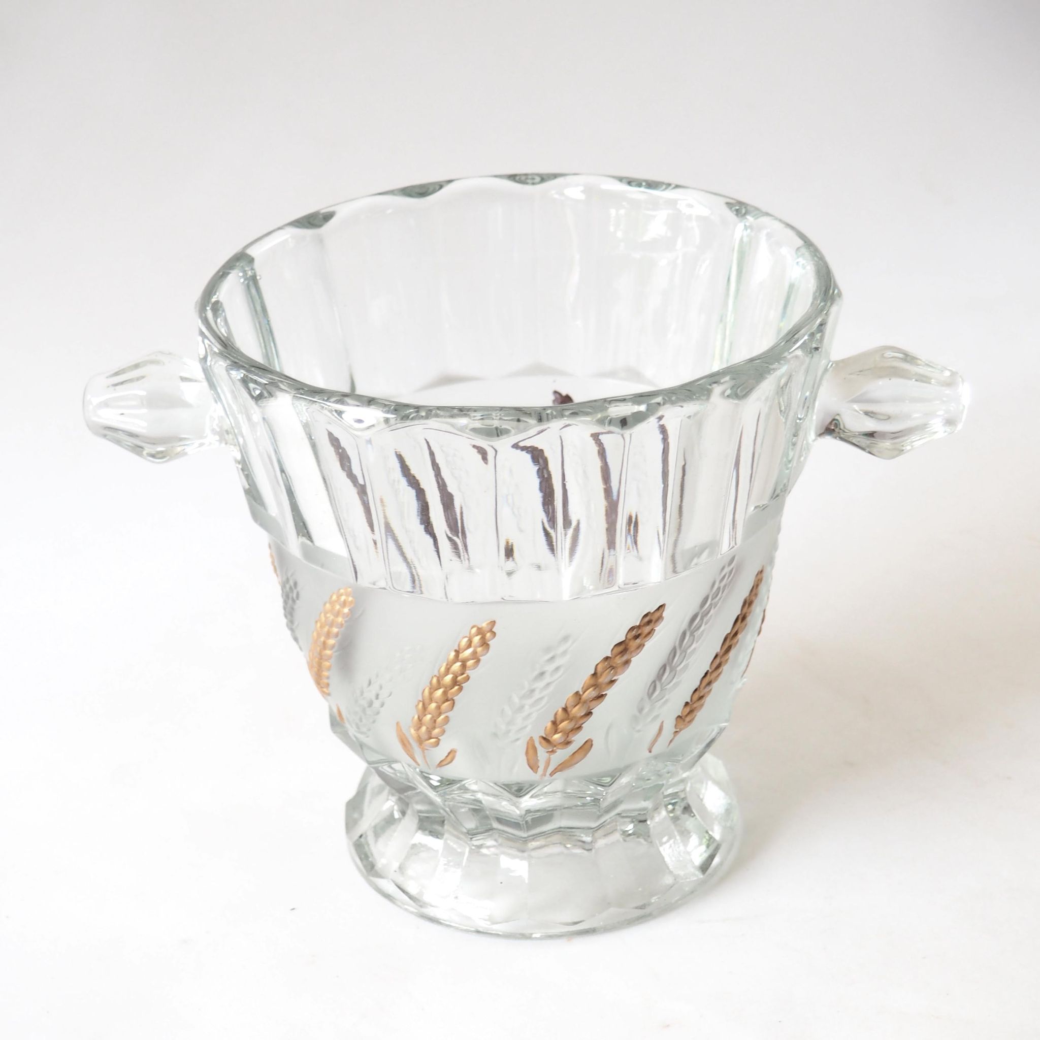 Vase seau à glace épis de blé