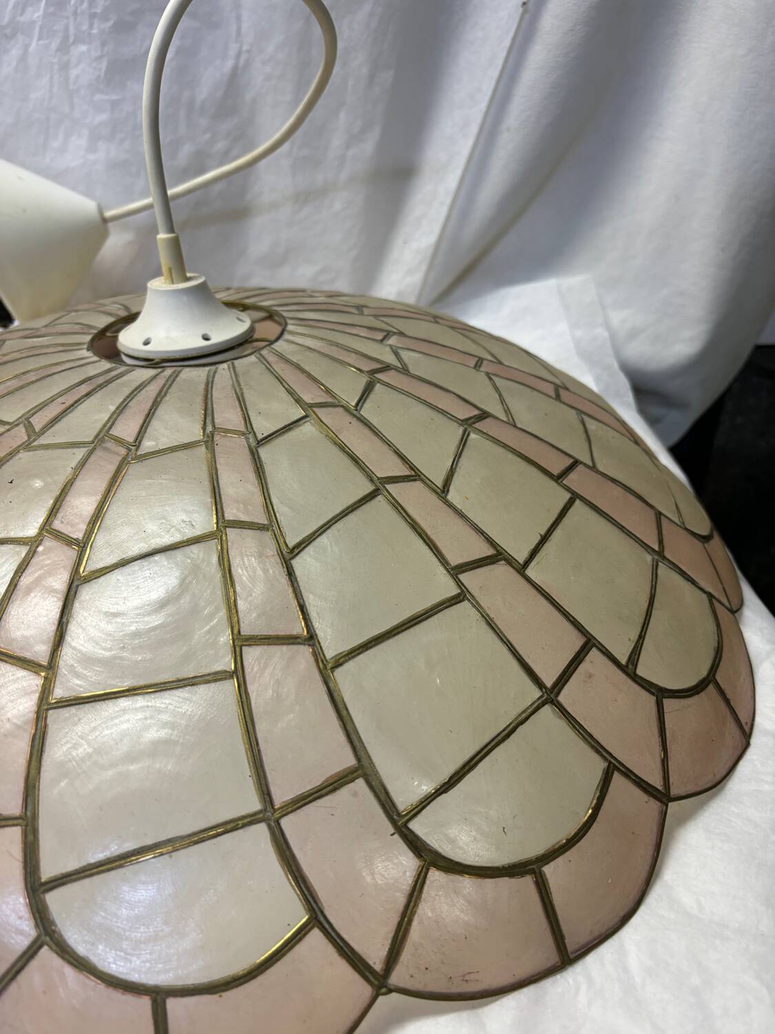 Mother of pearl chandelier