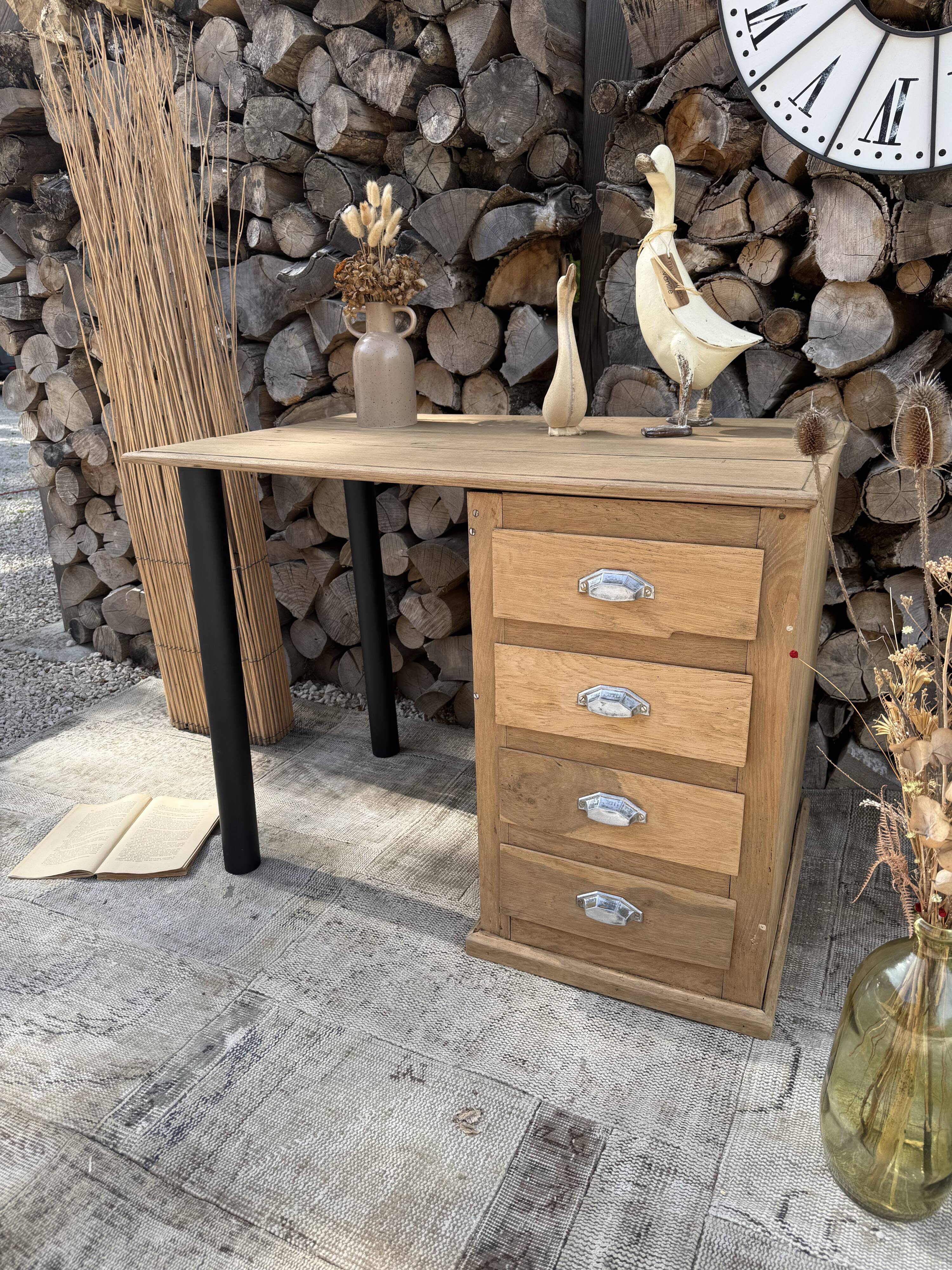 Wooden desk