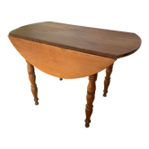 Table ronde à rabats