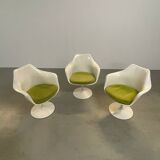 3x Eero Saarinen Tulip Armchair Knoll International